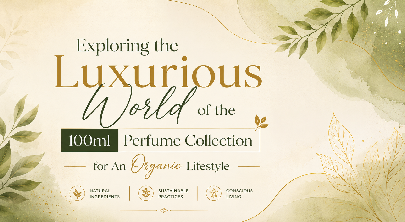 Exploring the Luxurious World of the 100ml Perfume Collection for An Organic Lifestyle
