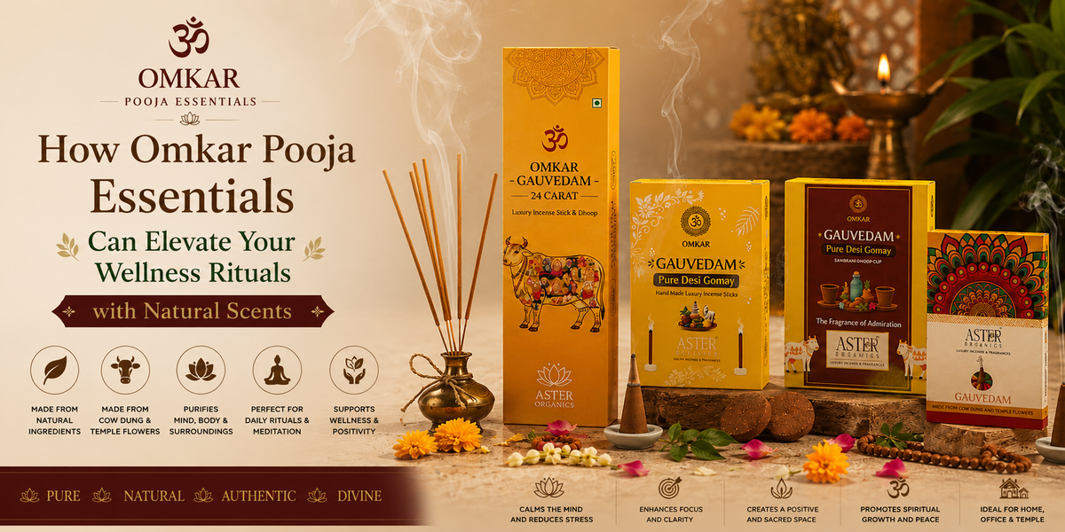 How Omkar Pooja Essentials Can Elevate Your Wellness Rituals with Natural Scents