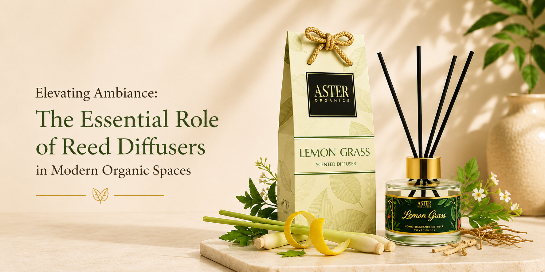 Elevating Ambiance: The Essential Role of Reed Diffusers in Modern Organic Spaces