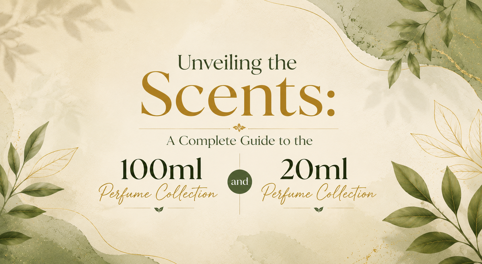 Unveiling the Scents: A Complete Guide to the 100ml Perfume Collection and 20ml Perfume Collection