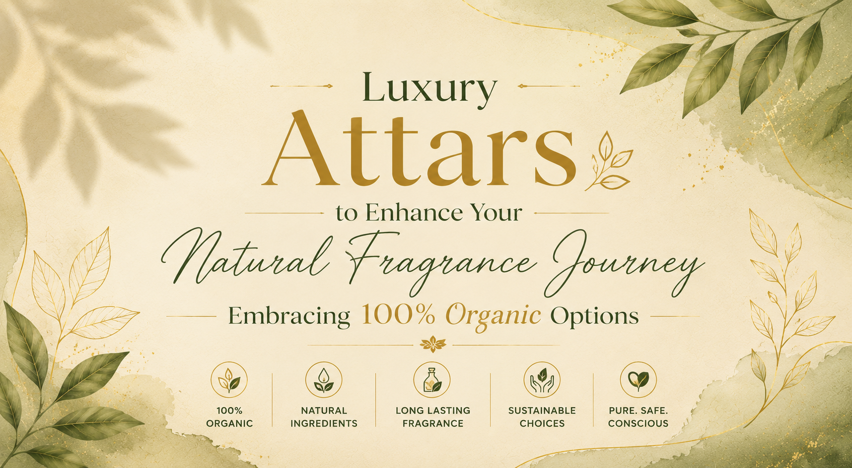 Luxury Attars to Enhance Your Natural Fragrance Journey Embracing 100% Organic Options