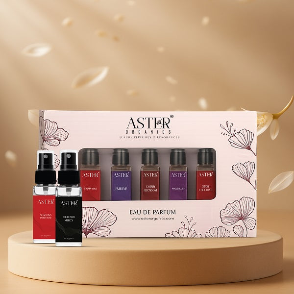 Luxury Customized Women Perfume Combo Box - 5 x 8ml