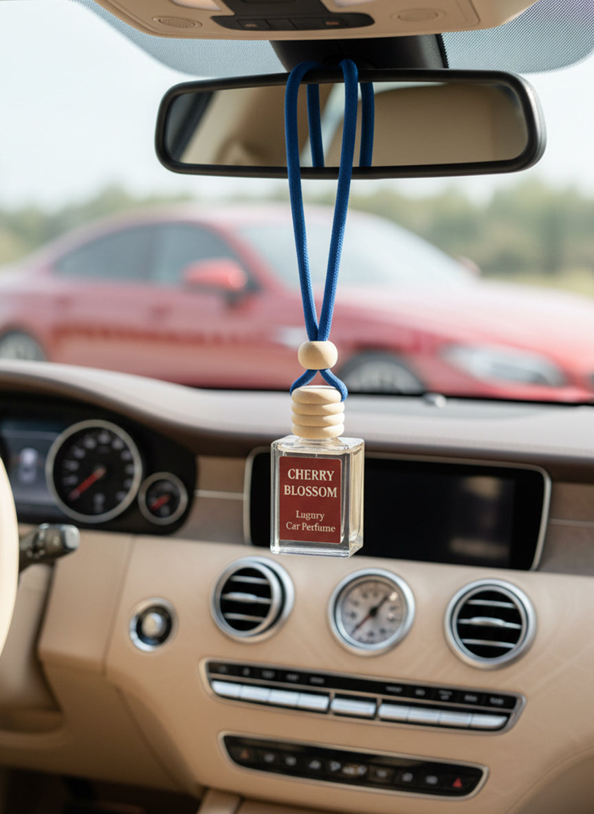 Cherry Blossom Hanging Car Air Freshener 10ml