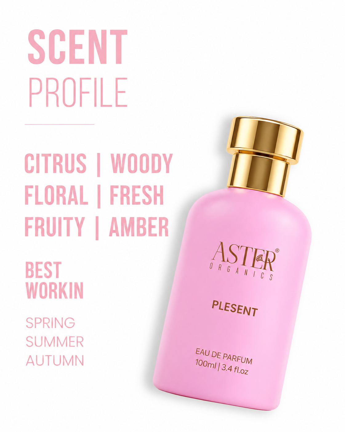 Plesent EDP for Unisex 100ml