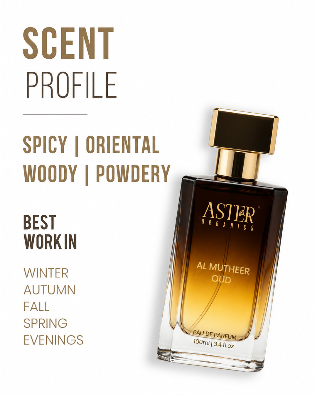 Al Mutheer EDP for Oud 100ml