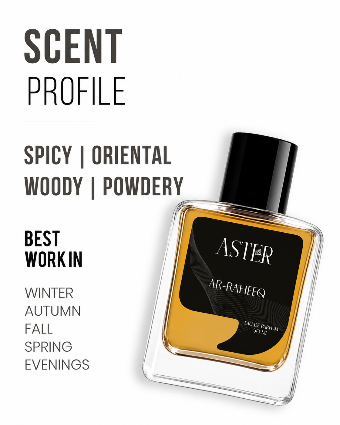 Ar- Raheeq (Oud) EDP for Oud 50ml