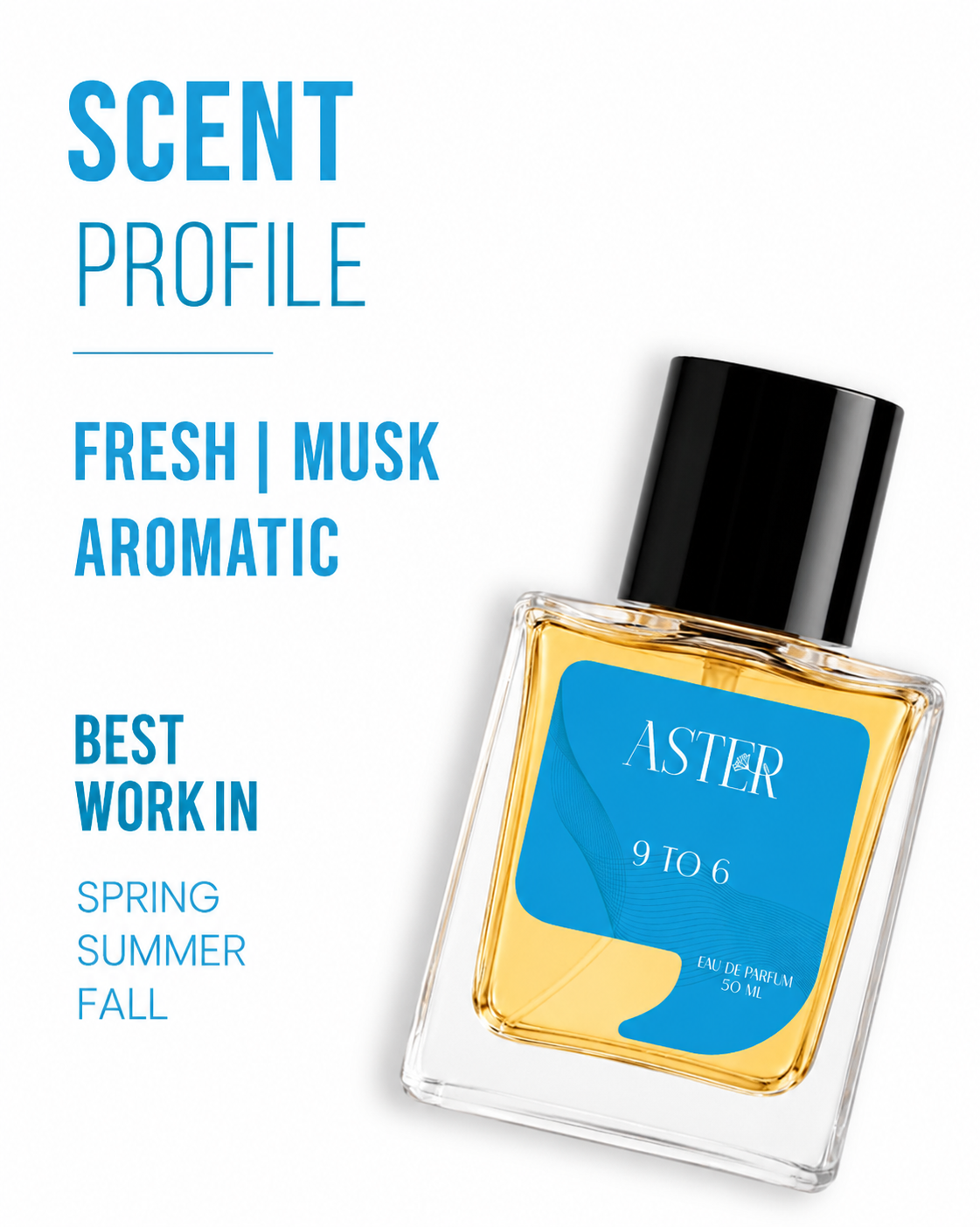 9 To 6 EDP for Men 50ml