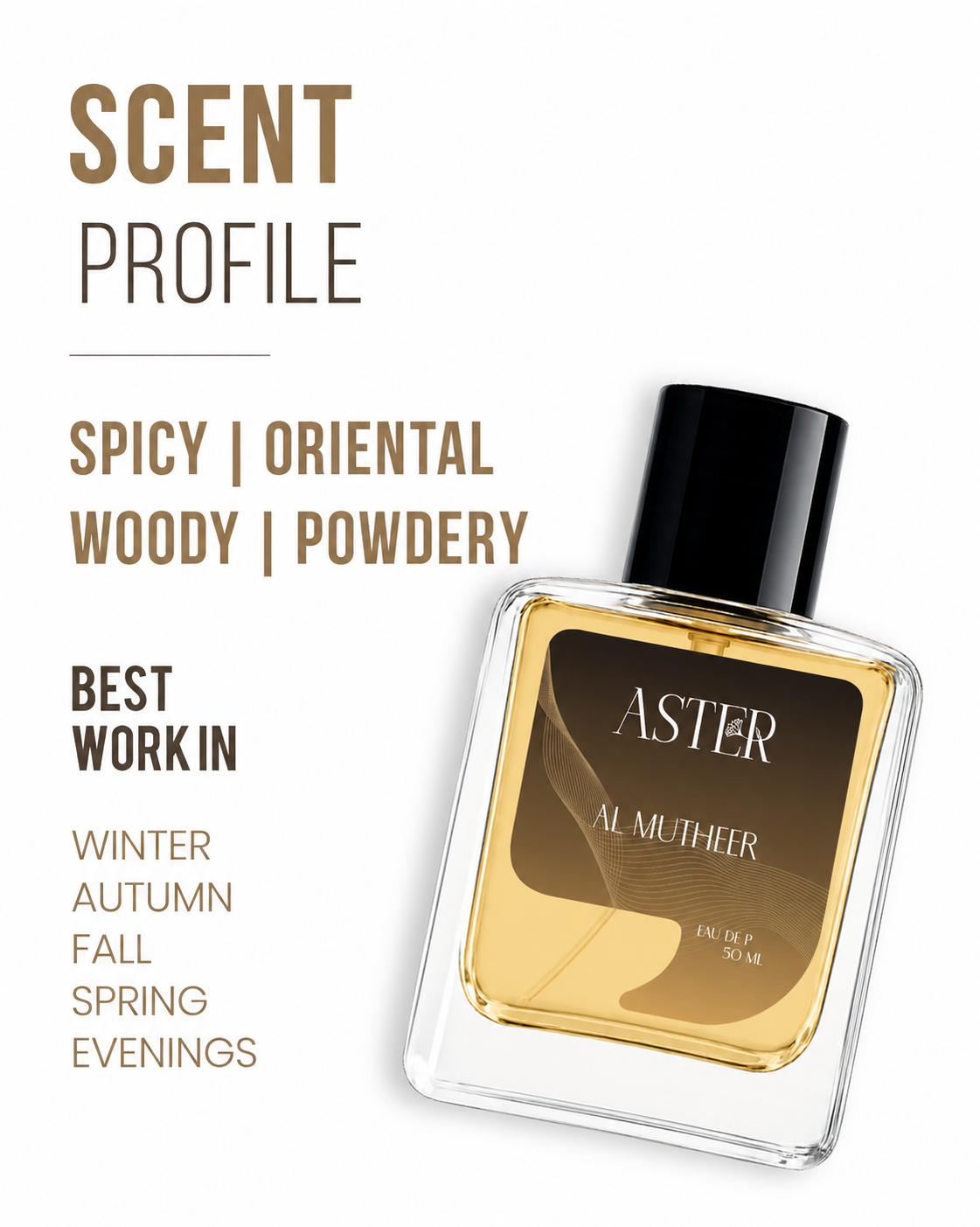 Al Mutheer EDP for Oud 50ml