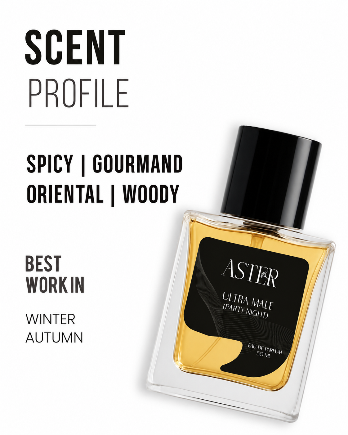 Ultra Male Party Night EDP for Men 50ml