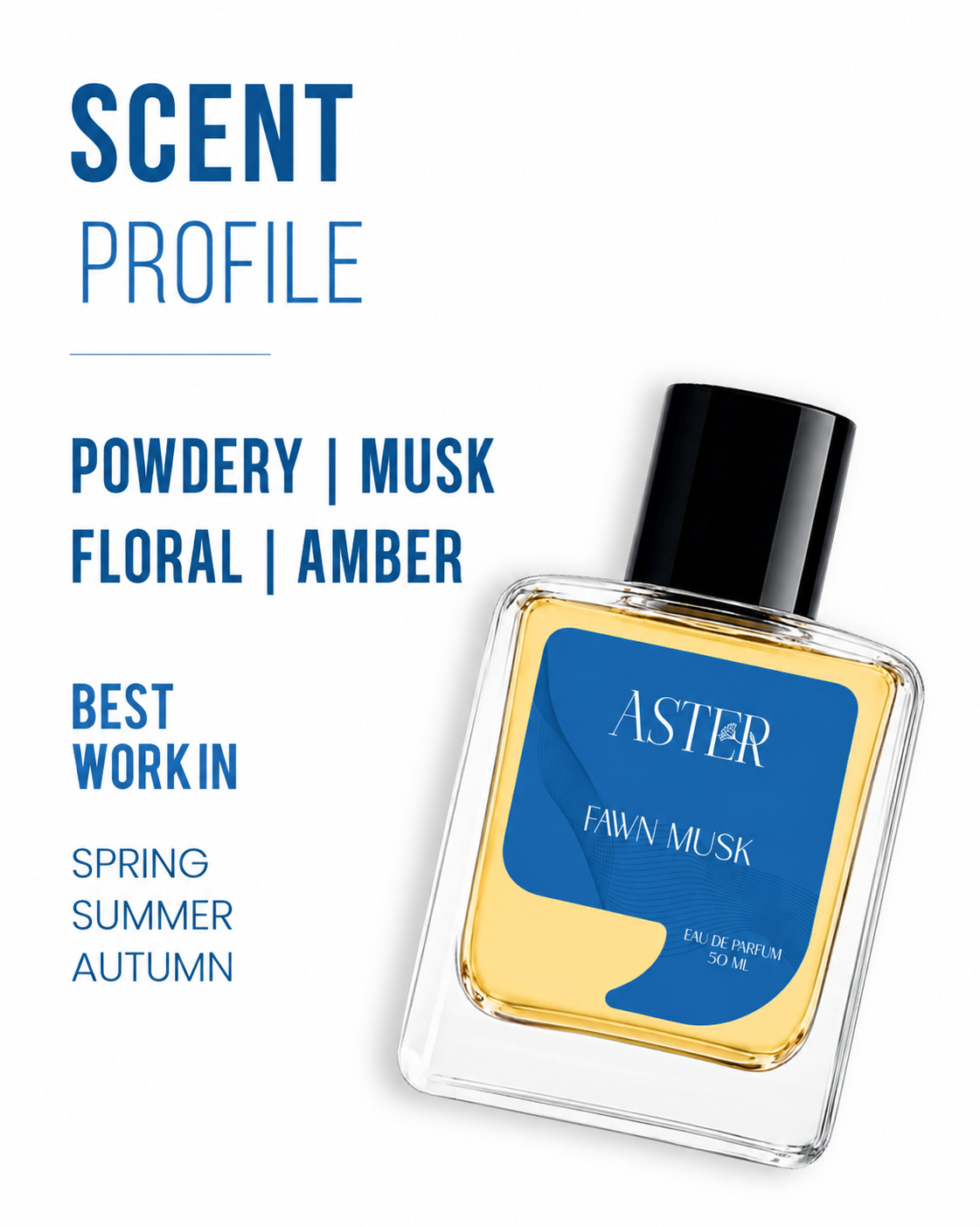 Fawn Musk EDP for Unisex 50ml