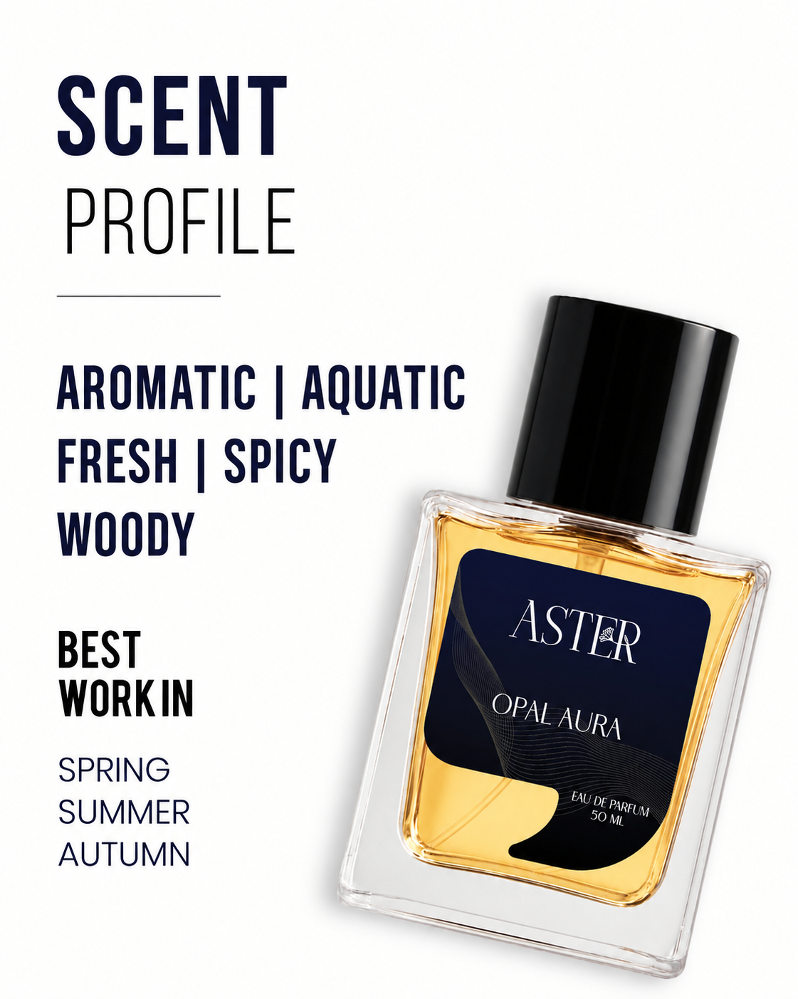 Opal Aura EDP for Men 50ml