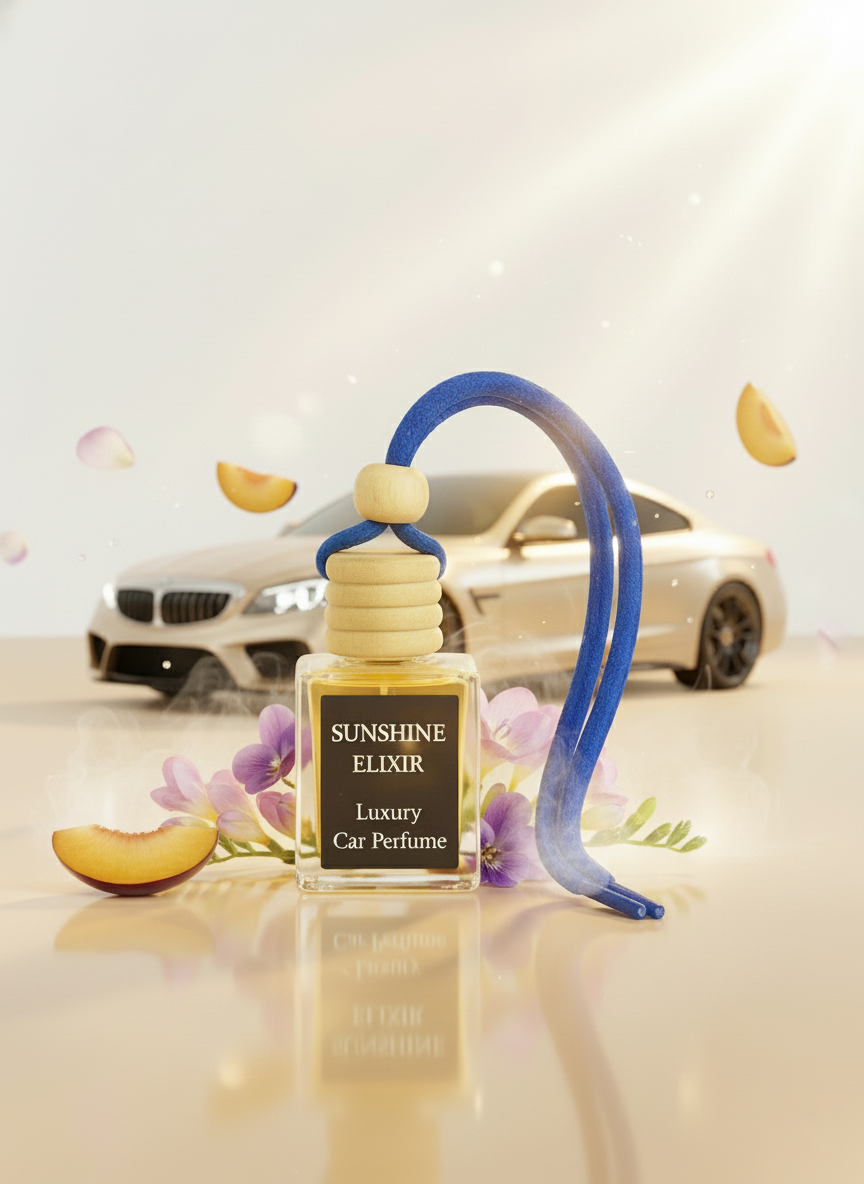 Sunshine Elixir Hanging Car Air Freshener 10ml