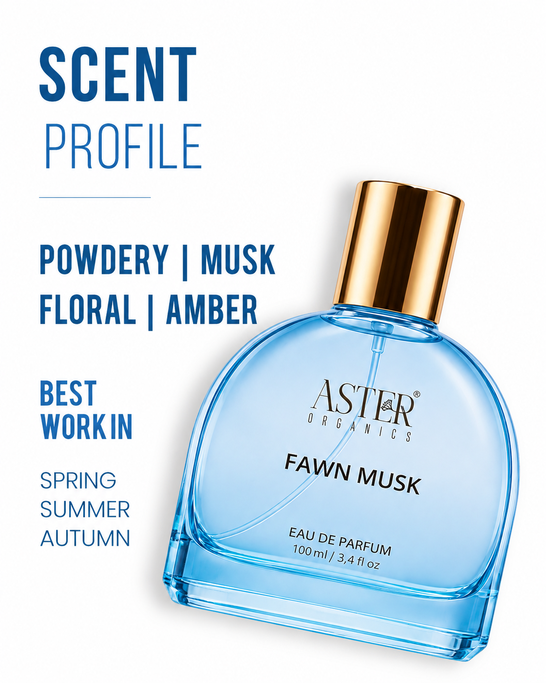 Fawn Musk EDP for Unisex 100ml