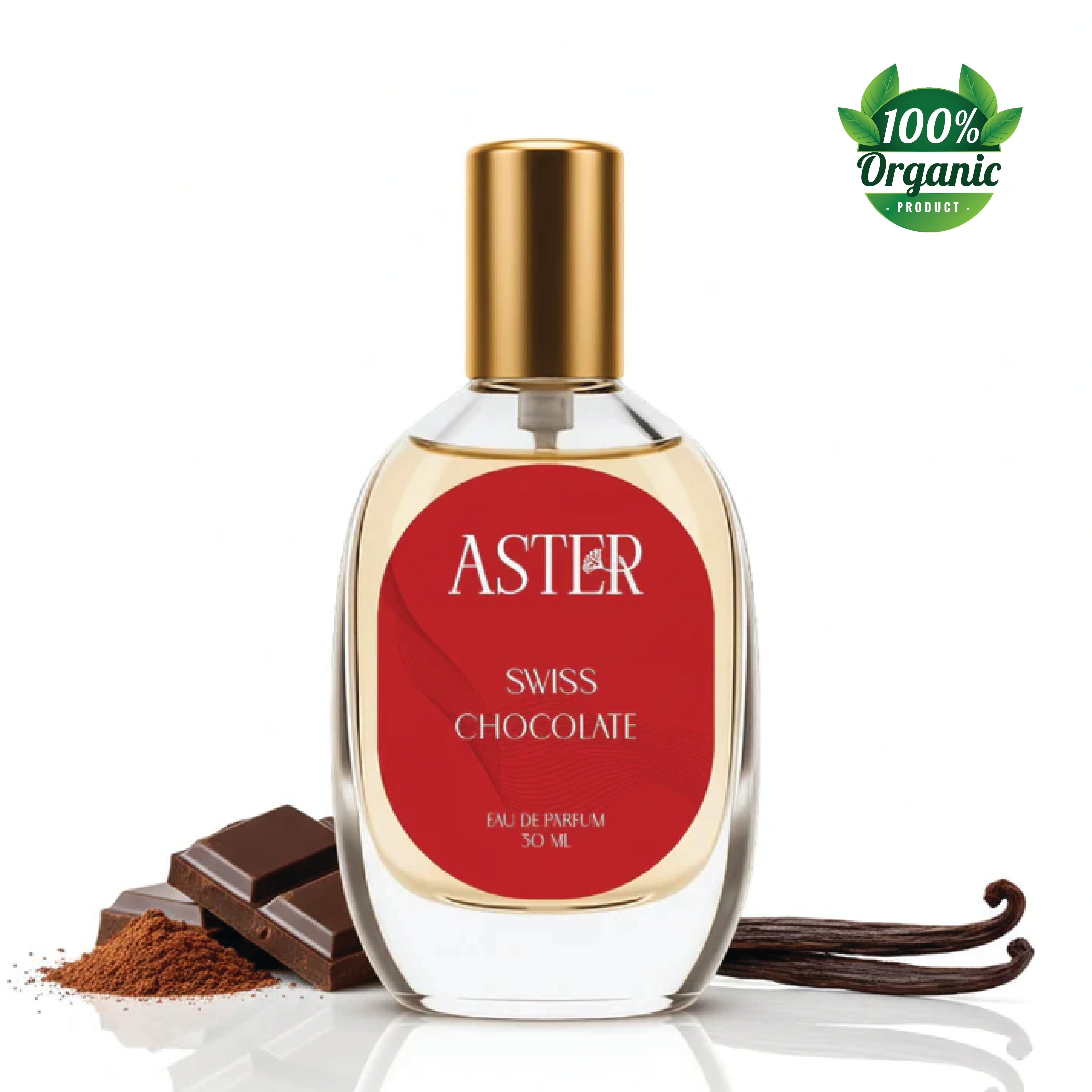 100% Organic Swiss Chocolate for Woman 30ml