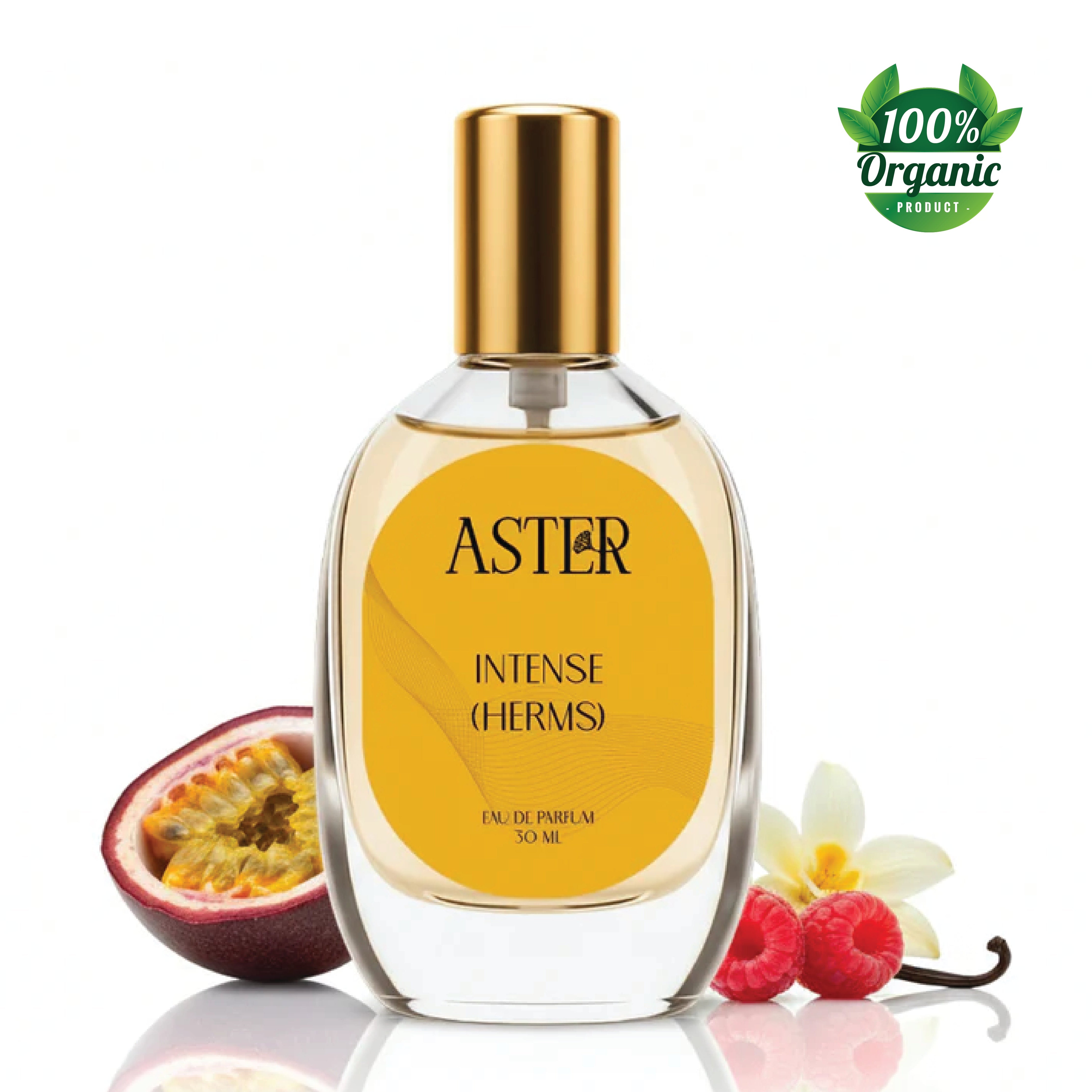 100% Organic Intense Herms for Men 30ml