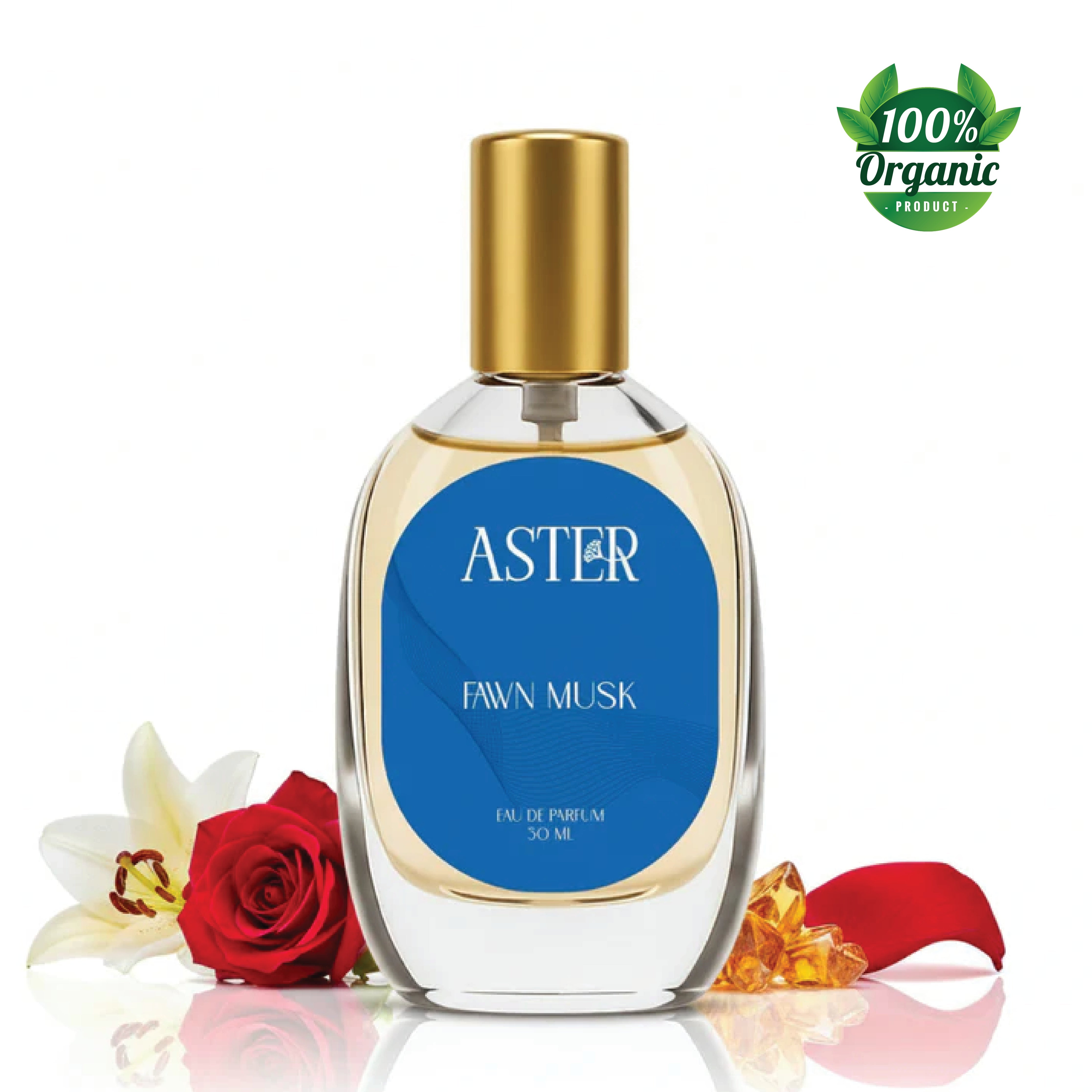 100% Organic Fawn Musk for Unisex 30ml