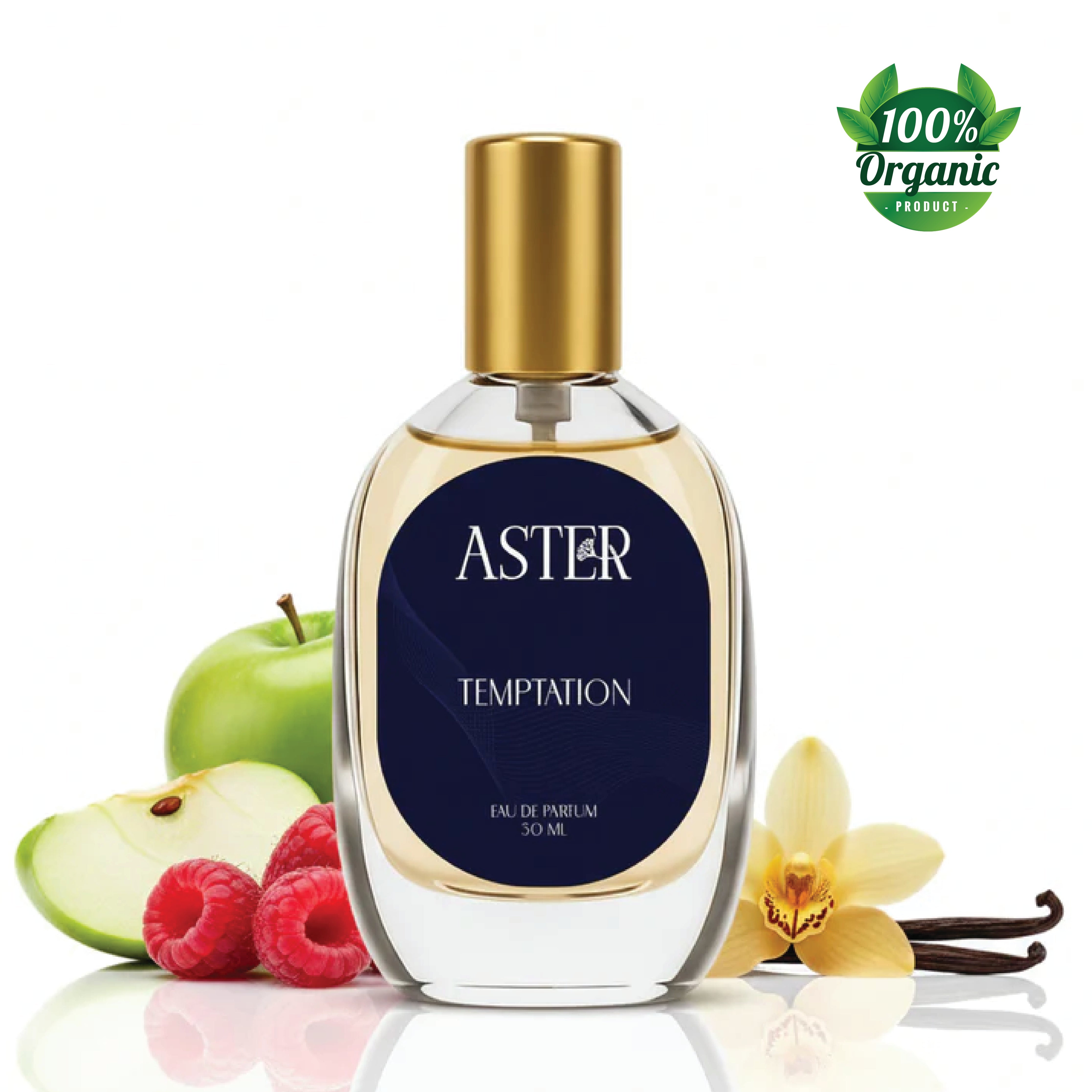100% Organic Temptation for Unisex 30ml