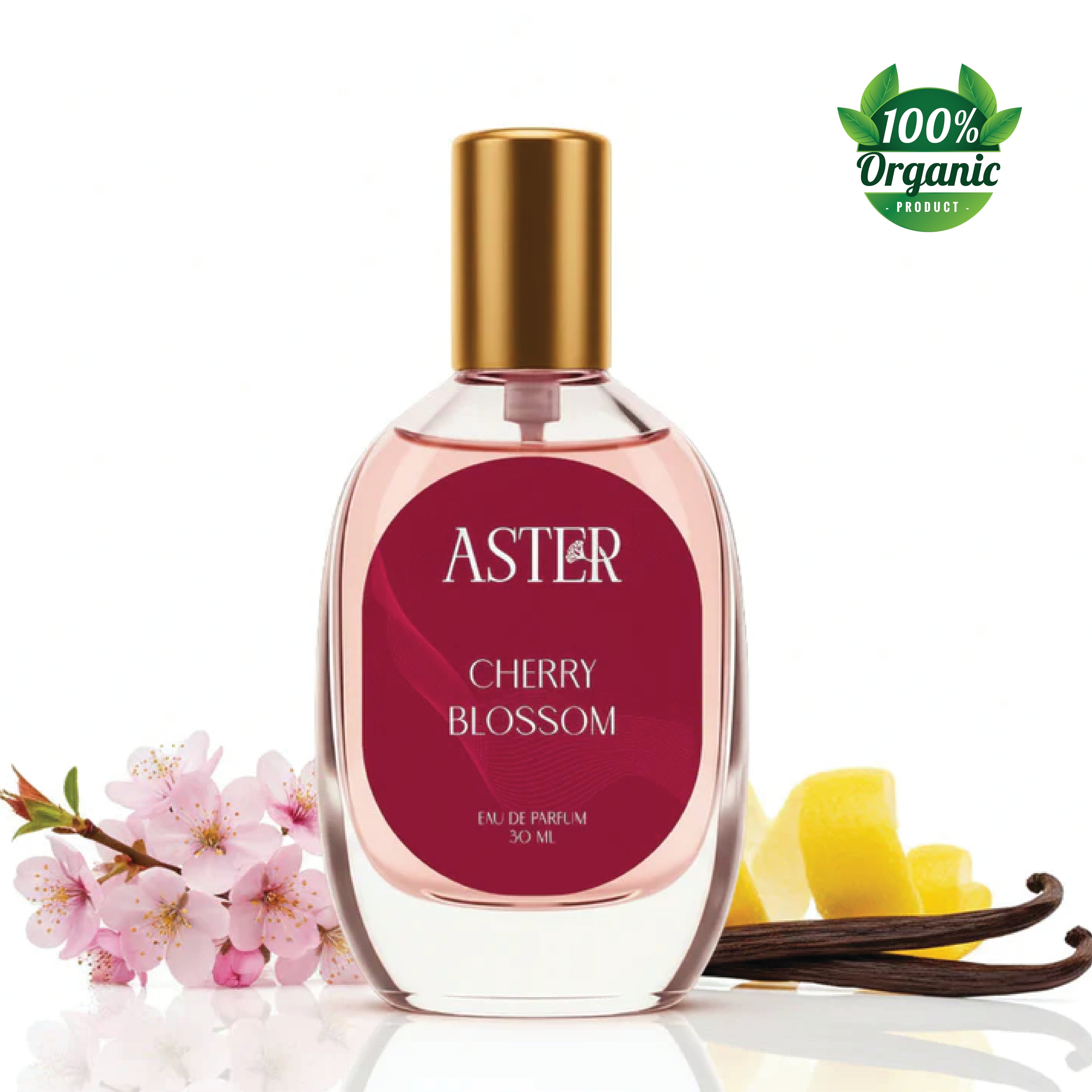 100% Organic Cherry Blossom for Woman 30ml