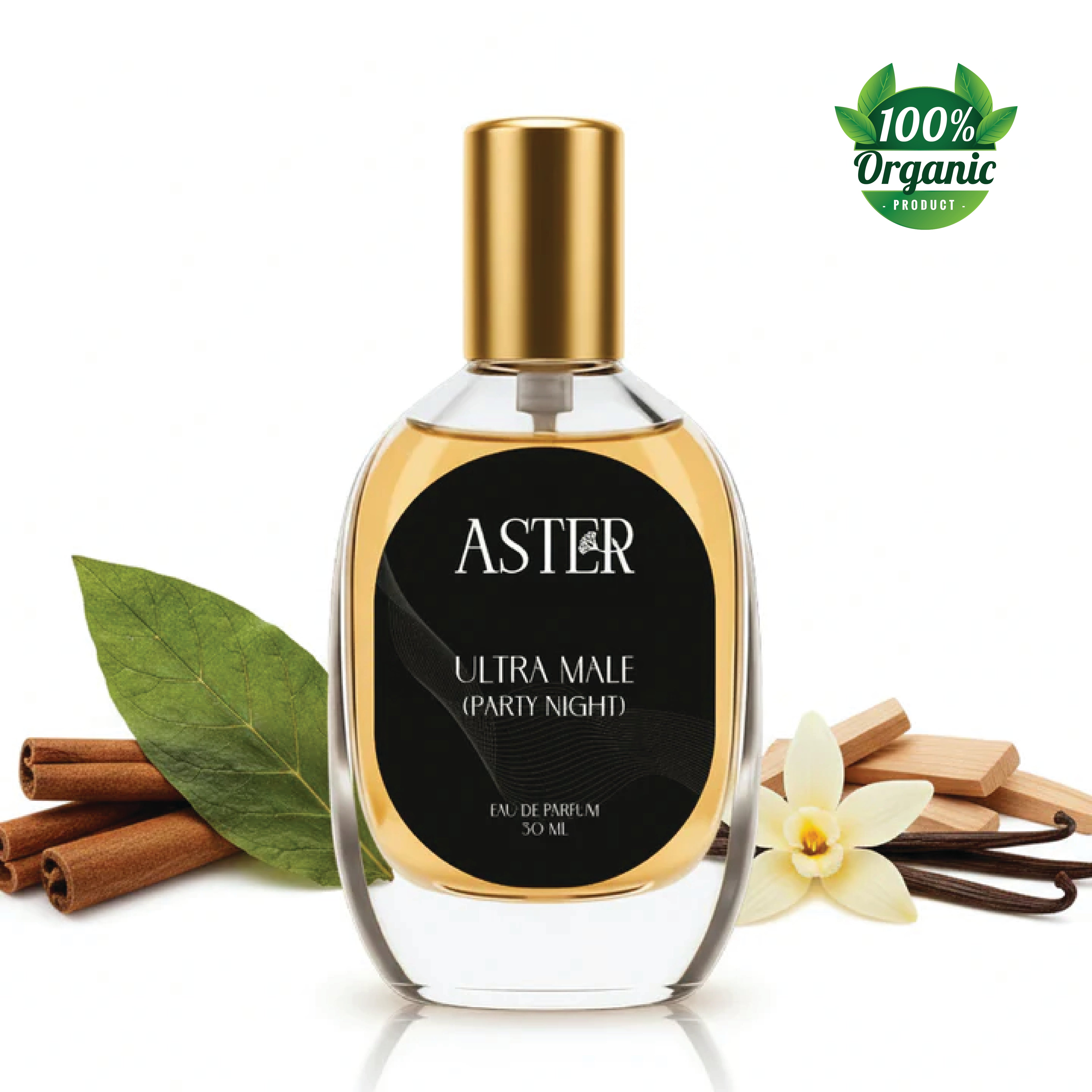 100% Organic Ultra Male Party Night for Men 30ml