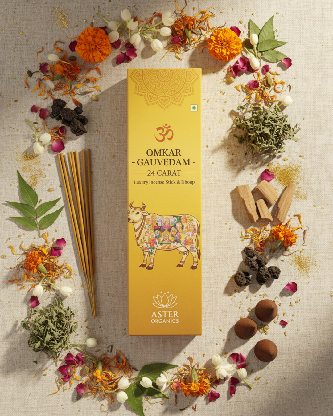 Omkar Gauvedam - 24 Carat - Incense Stick