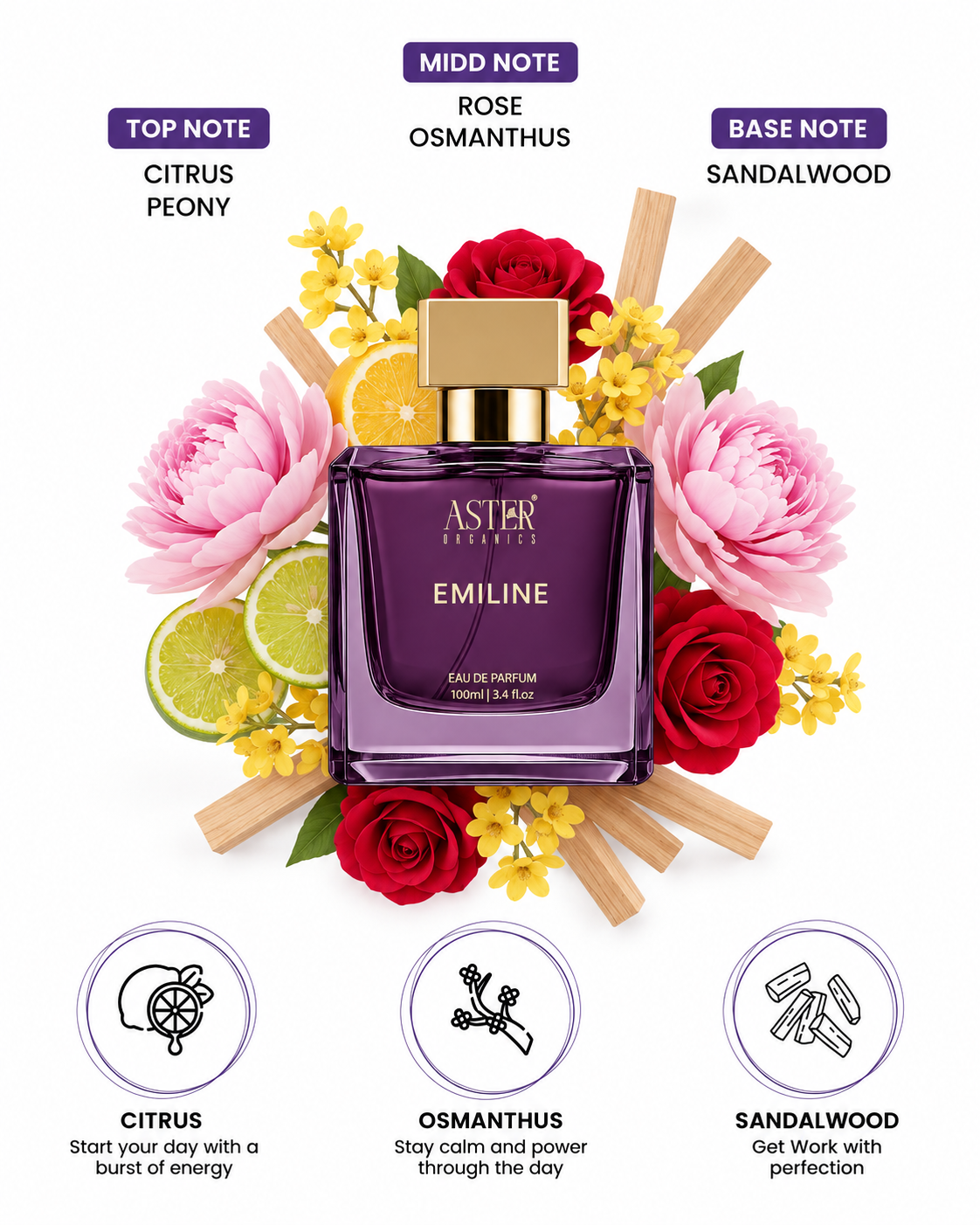 Emiline EDP for Woman 100ml