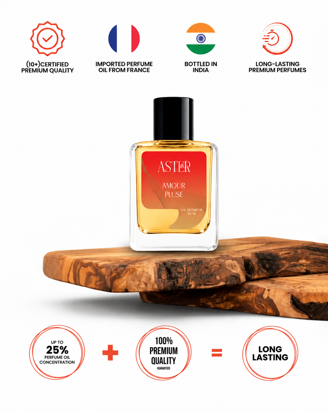 Amour Pluse EDP for Oud 50ml