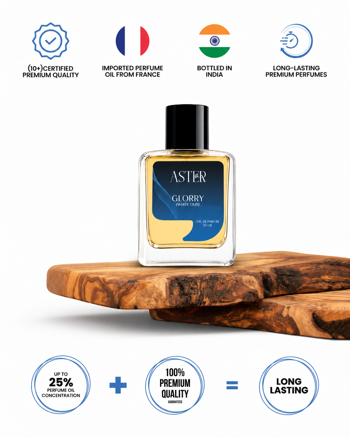Glory (White Oud) EDP for Oud 50ml