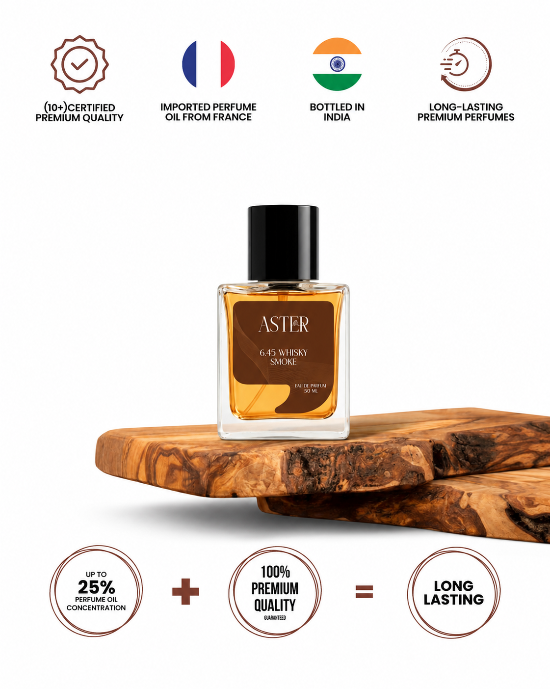 6.45 Wisky Smoke EDP for Men 50ml