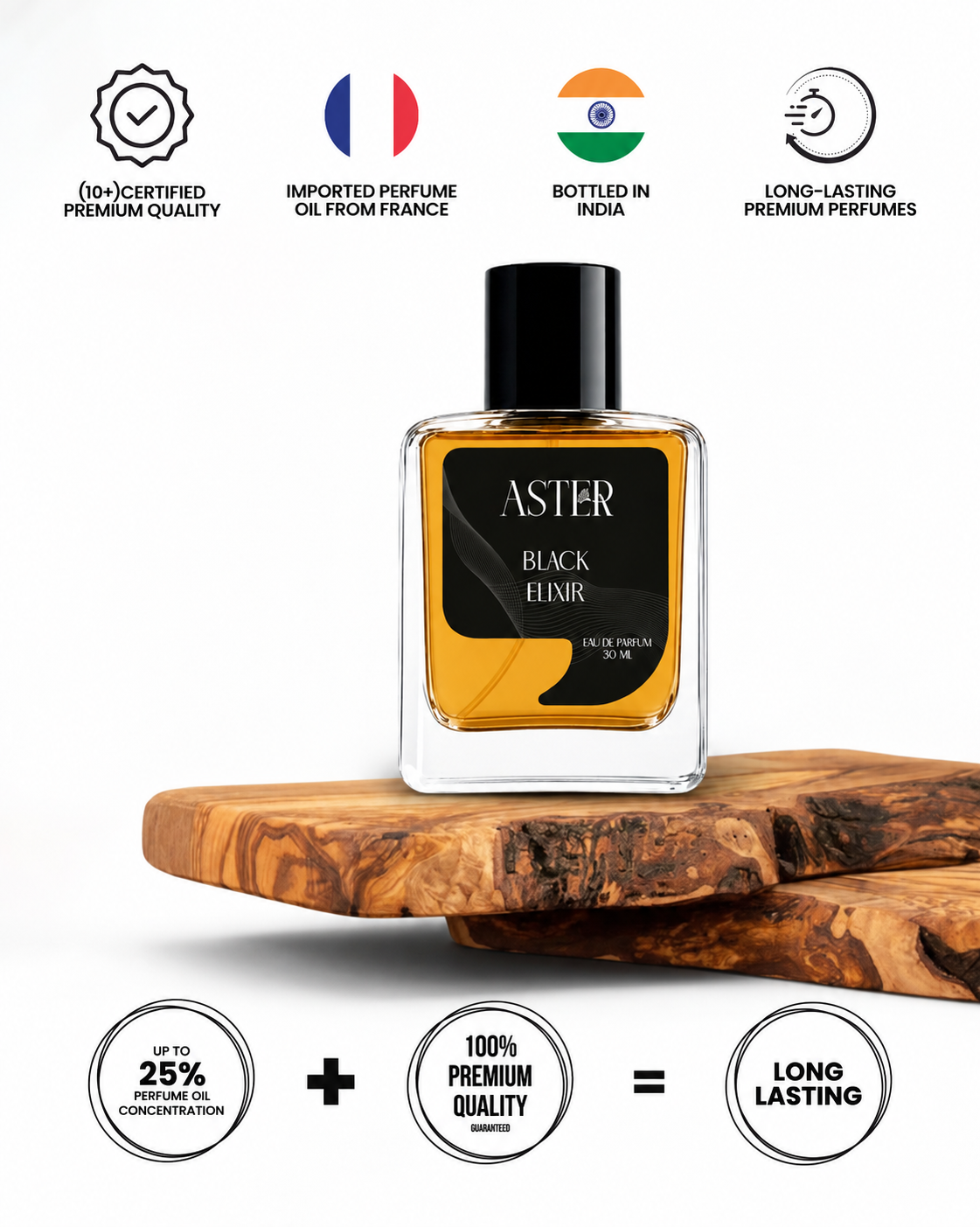 Black Elixer EDP for Unisex 50ml