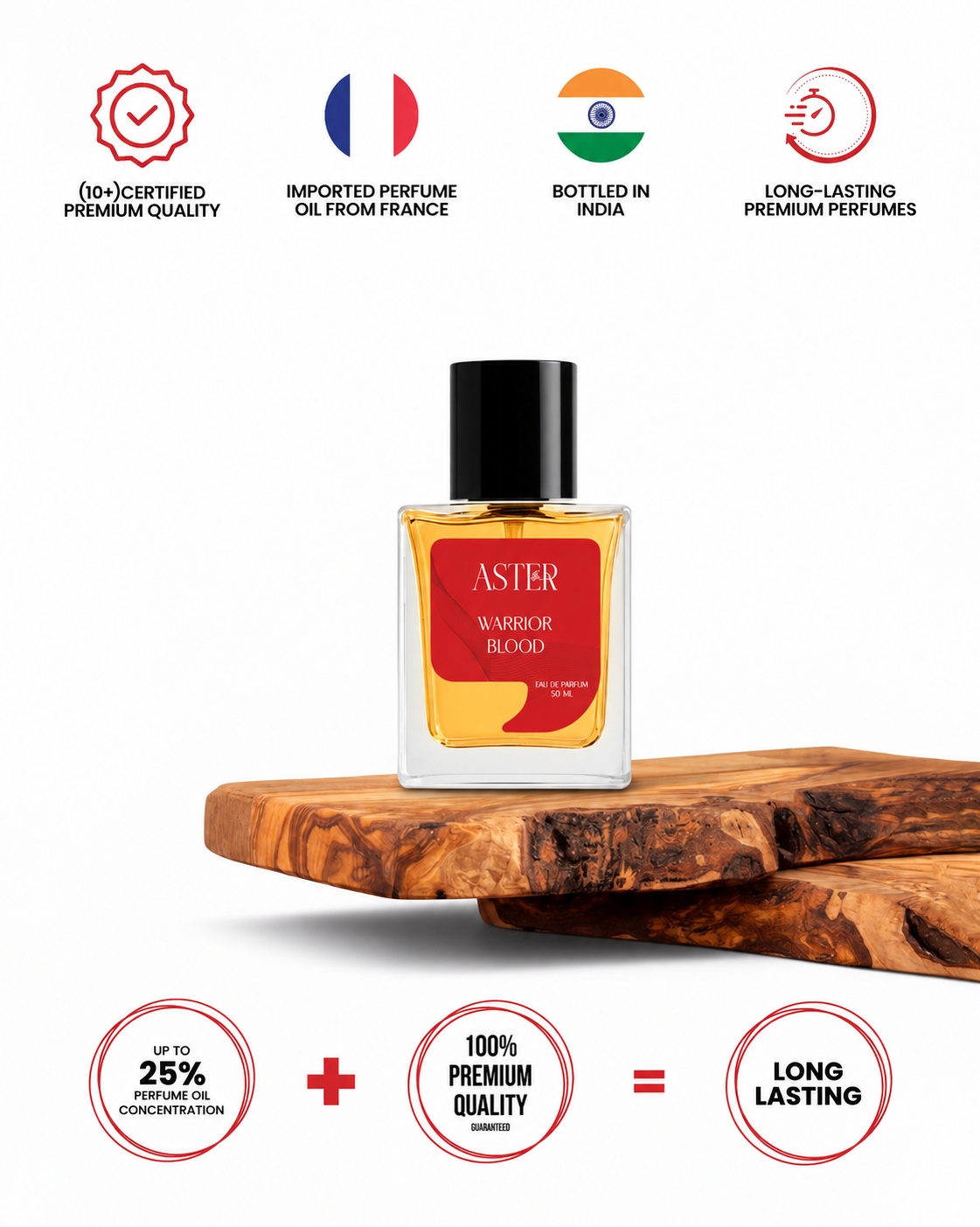Warrior Blood EDP for Men 50ml