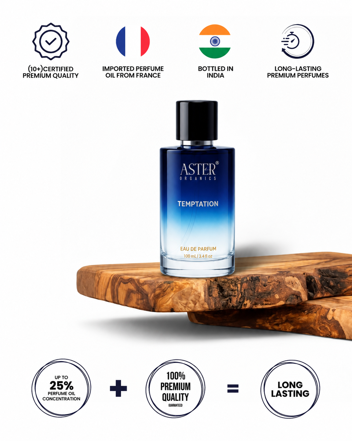 Temptation EDP for Unisex 100ml