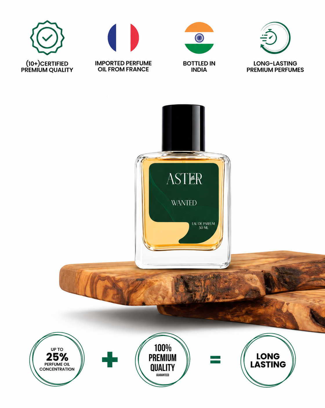 Wanted EDP for Unisex 50ml