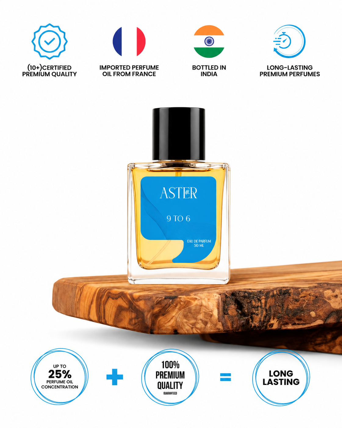 9 To 6 EDP for Men 50ml