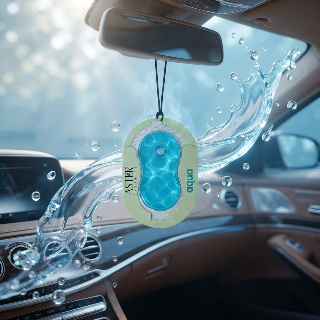 Aqua Membrane Car Hanging Gel Air Freshener
