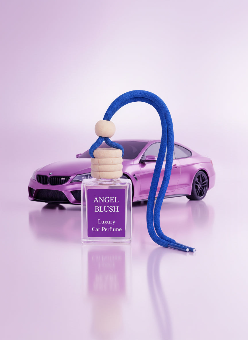 Angel Blush Hanging Car Air Freshener 10ml