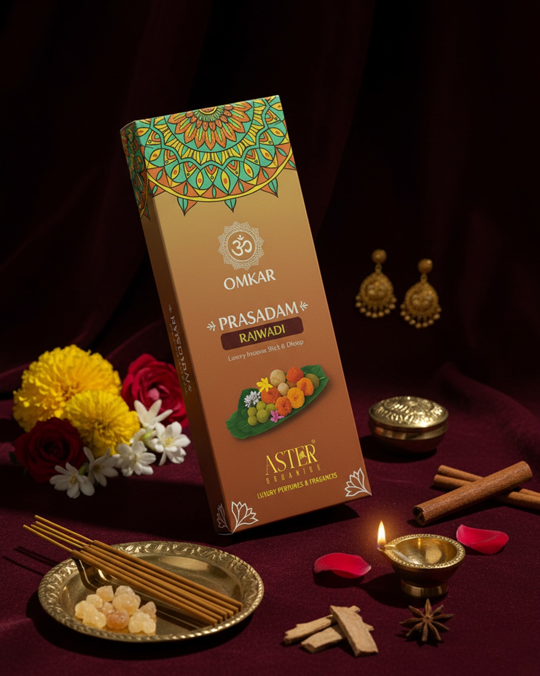 Omkar Prasadam - Rajwadi - Incense Stick