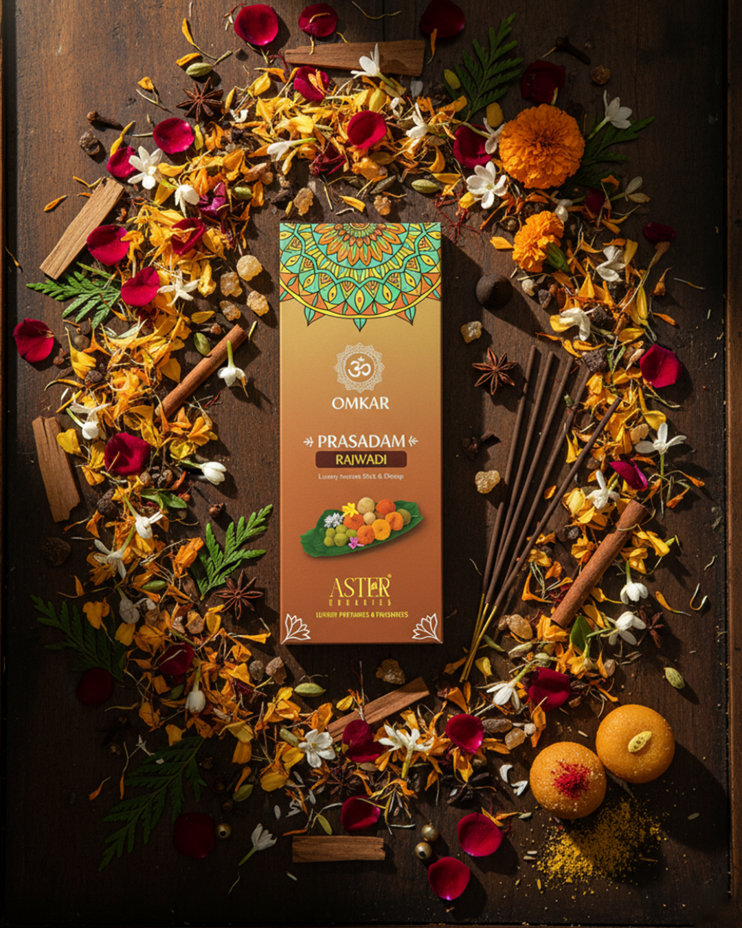 Omkar Prasadam - Rajwadi - Incense Stick