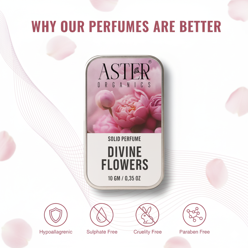 Divine Flower Solid Perfume for Woman