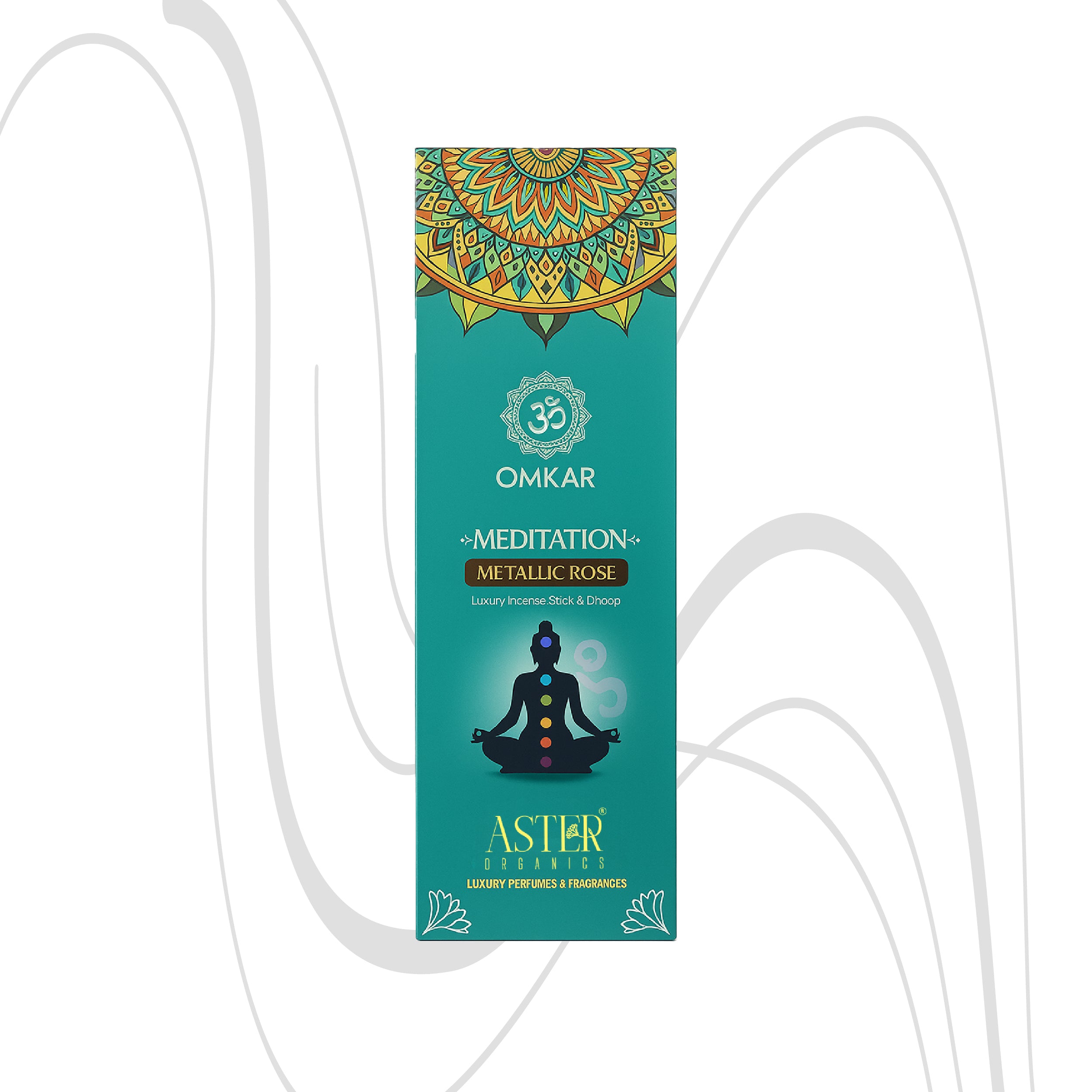 Omkar Meditation - Metallic Rose - Incense Stick