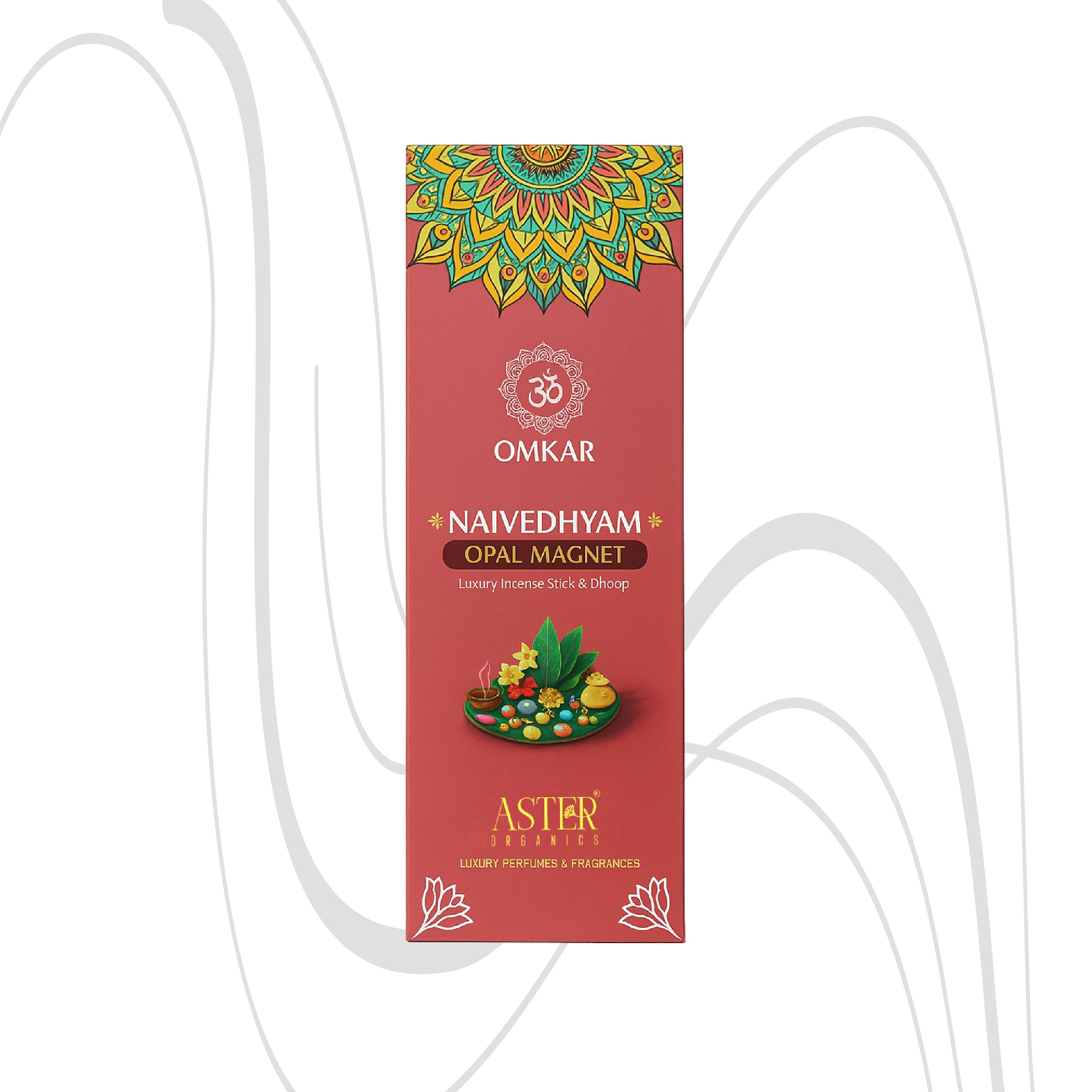 Omkar Naivedhyam - Opal Magnet - Incense Stick