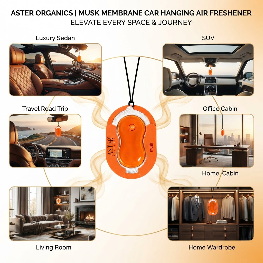 Musk Membrane Car Hanging Gel Air Freshener