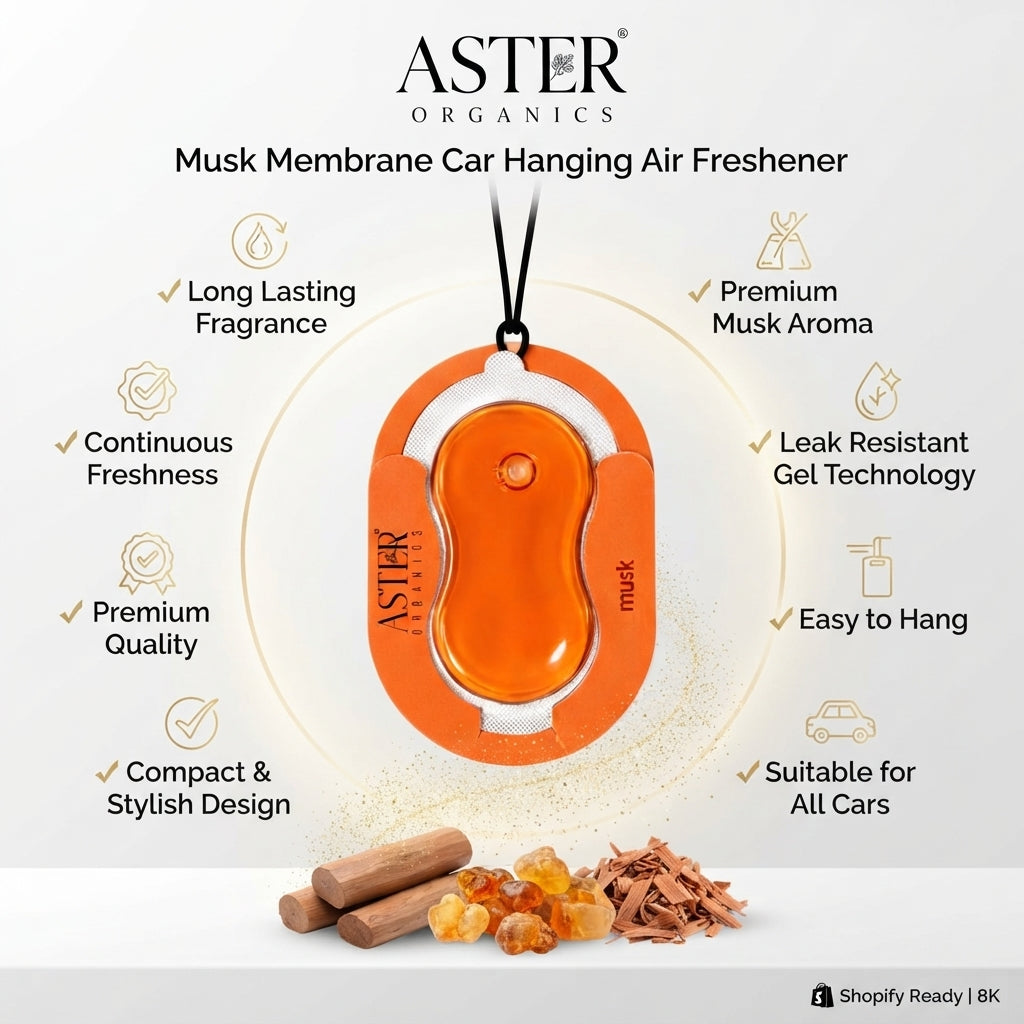 Musk Membrane Car Hanging Gel Air Freshener