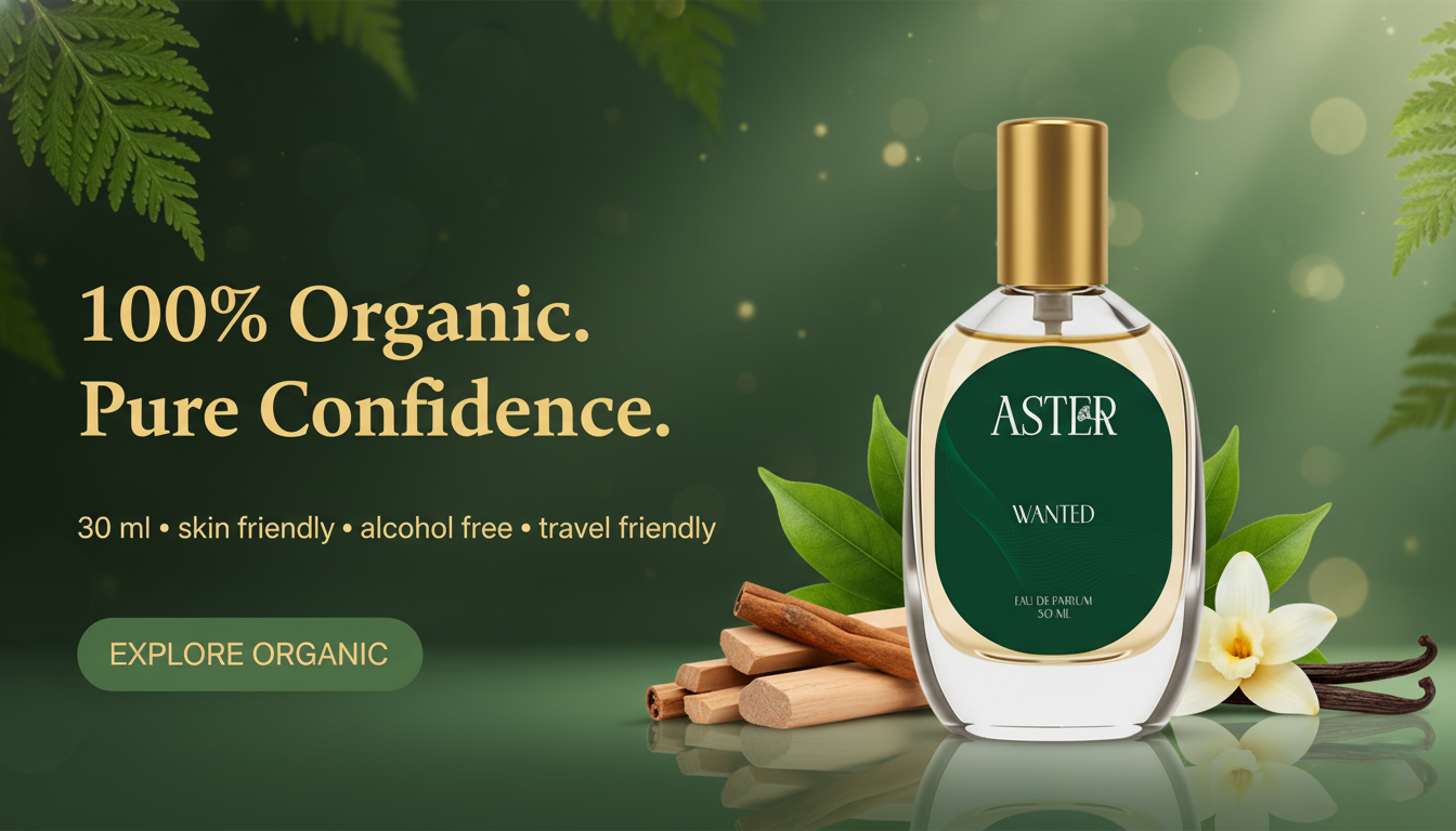 30ml Perfume Collection (100% Organic)