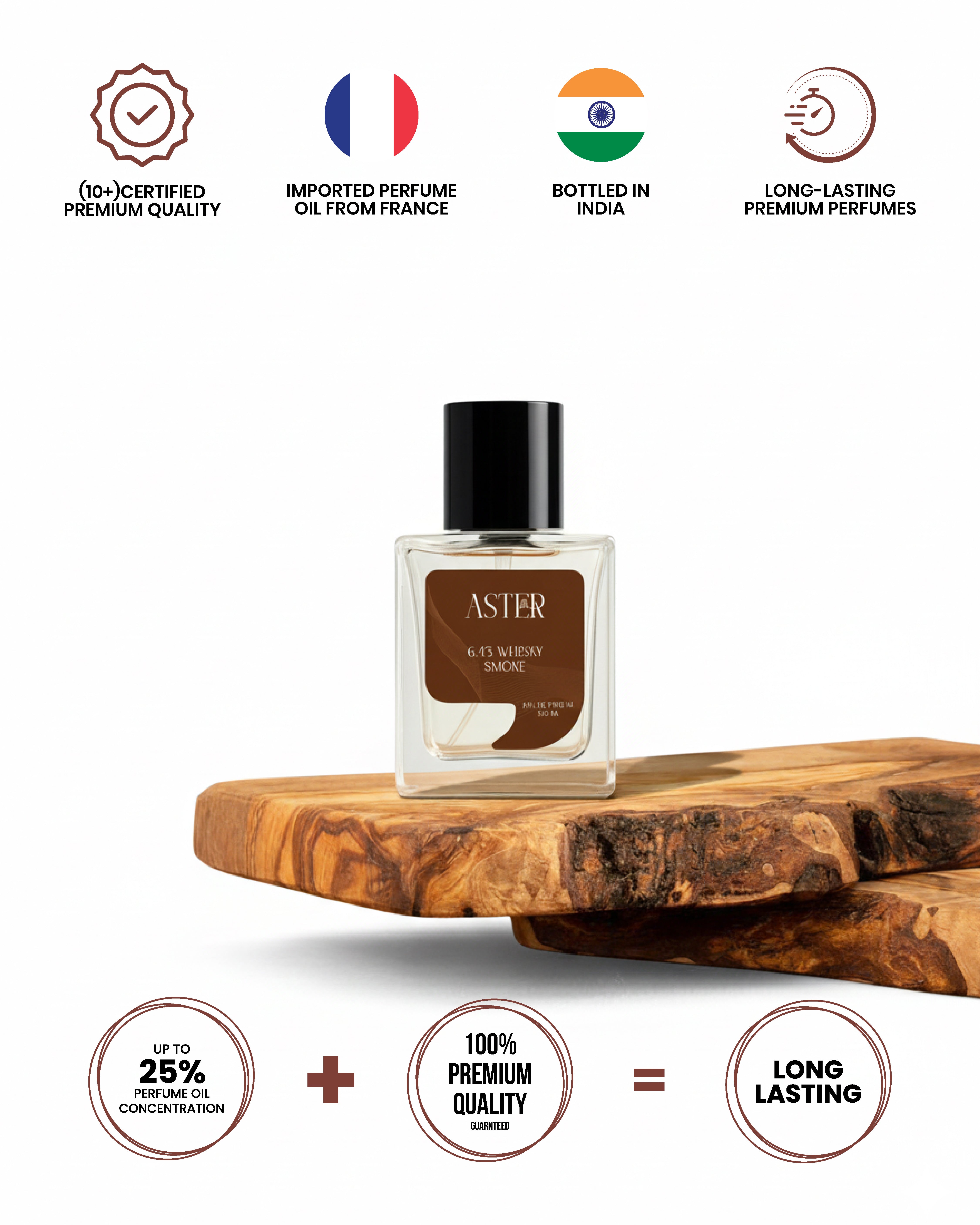 6.45 Wisky Smoke EDP for Men 50ml