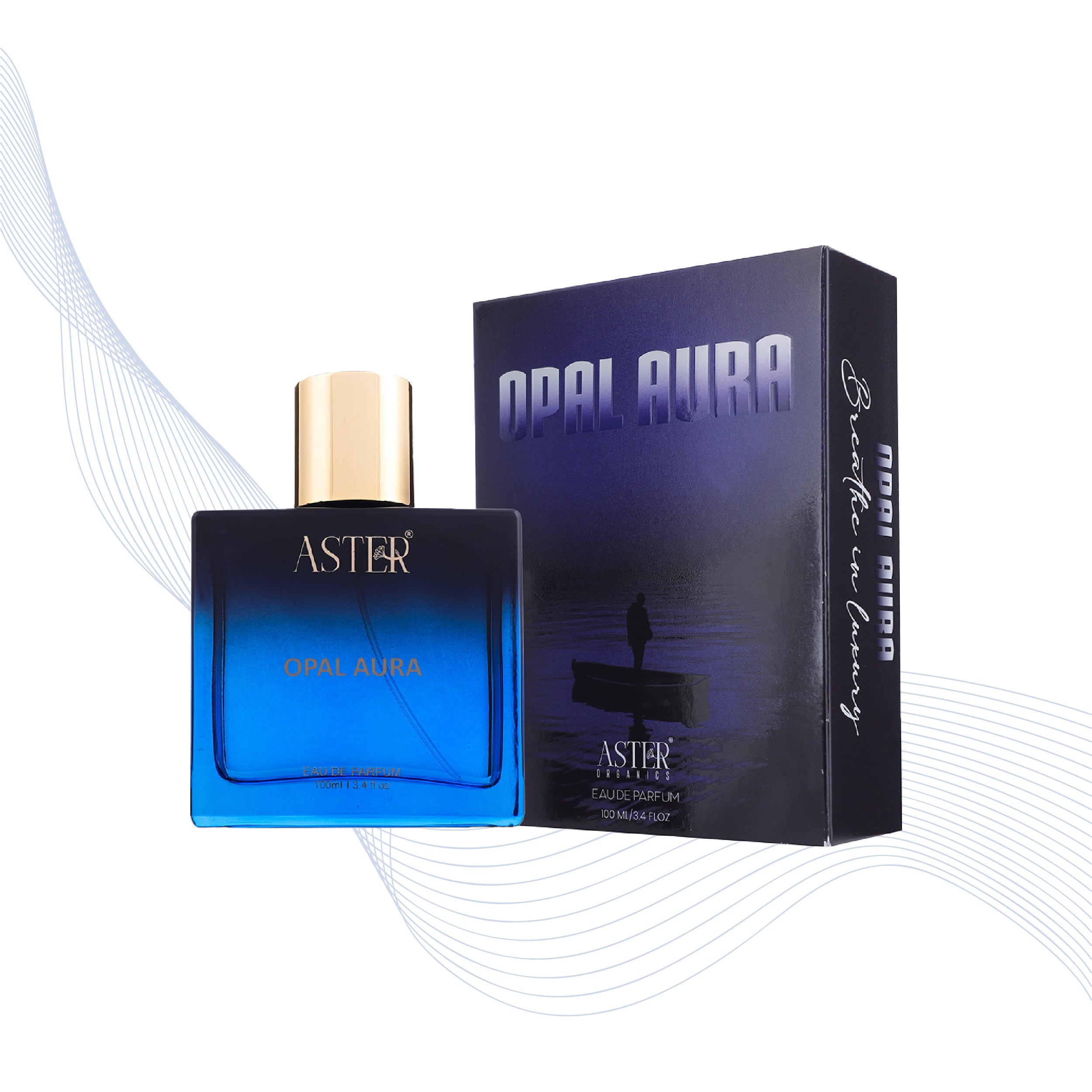 Opal Aura EDP for Men 100ml – Aster Organics - Main Image