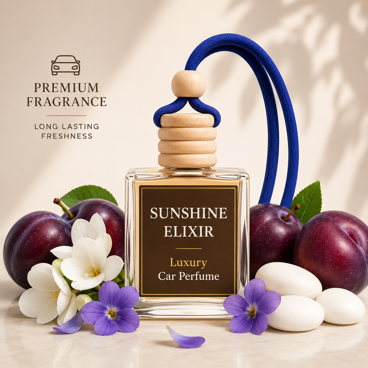 Sunshine Elixir Hanging Car Perfumes 10ml