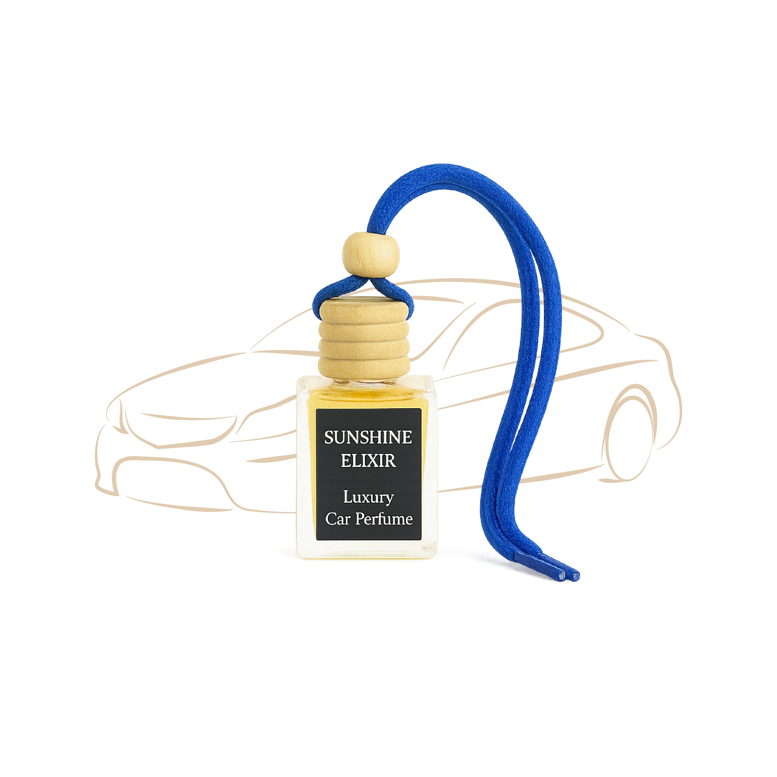 Sunshine Elixir Hanging Car Air Freshener 10ml