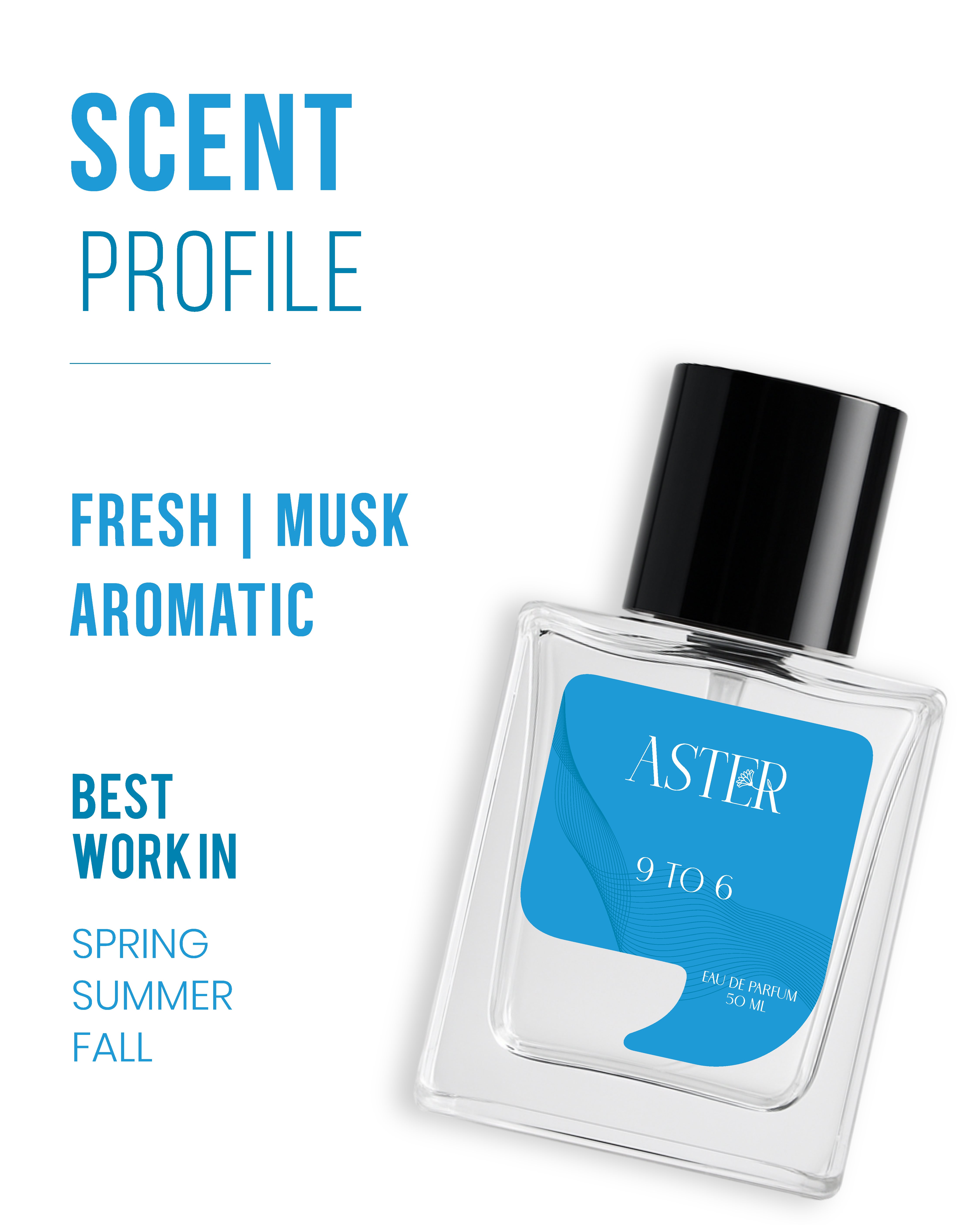 9 To 6 EDP for Men 50ml