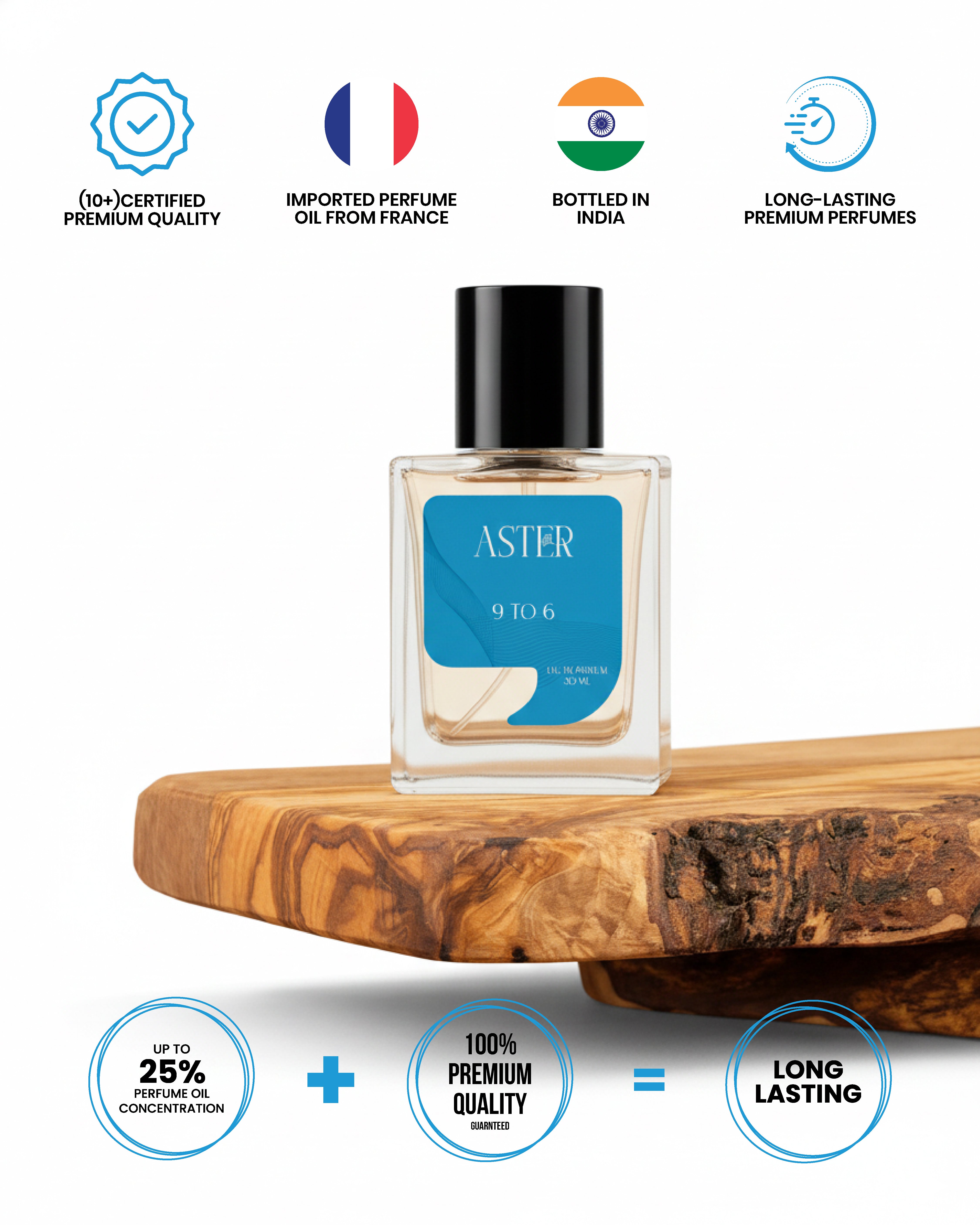 9 To 6 EDP for Men 50ml