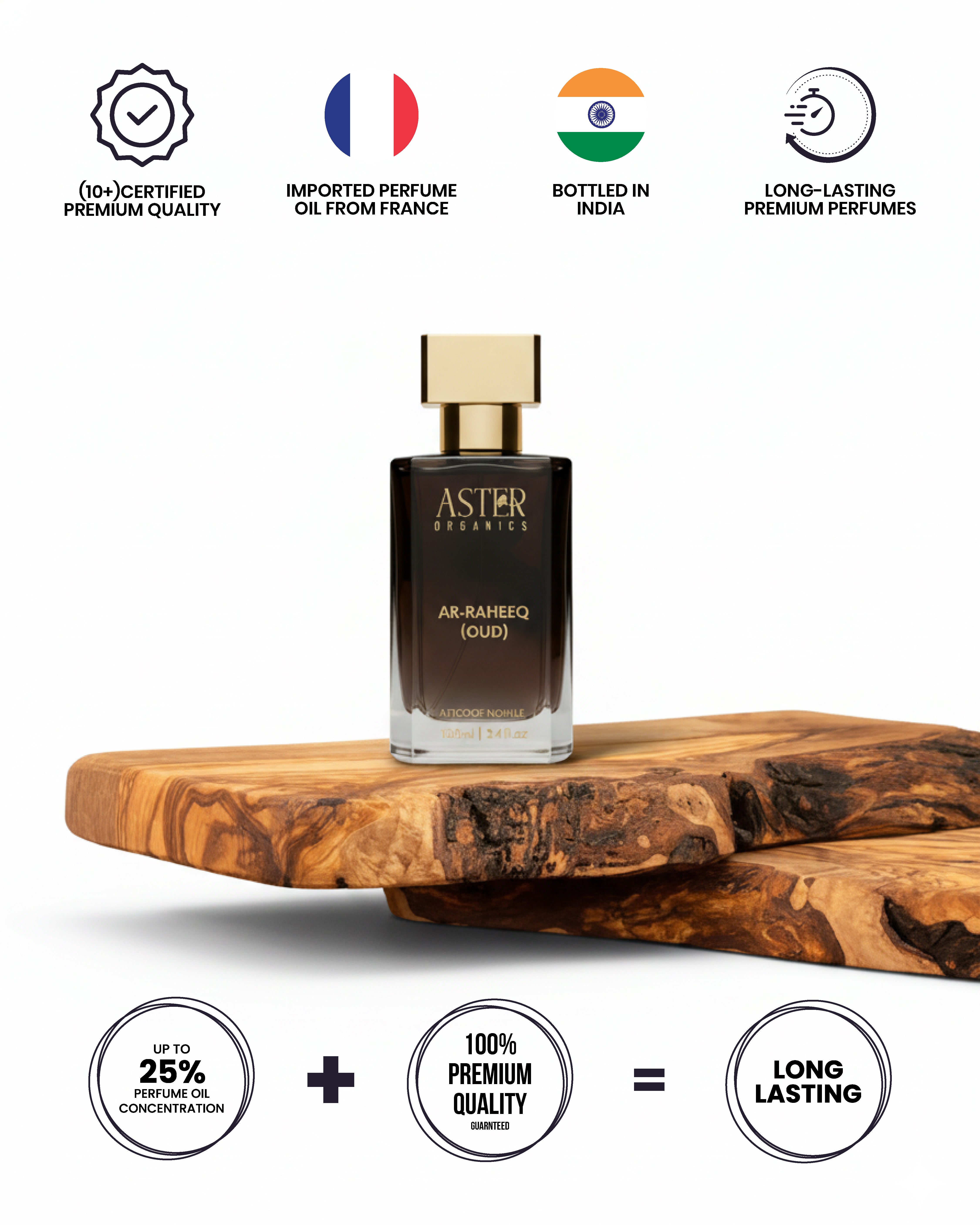 Ar- Raheeq (Oud) EDP for Oud 100ml